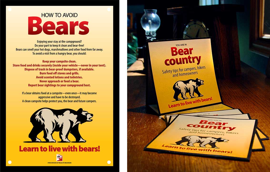 Placard and brochure