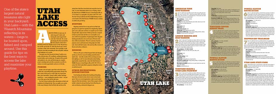 Utah Lake brochure
