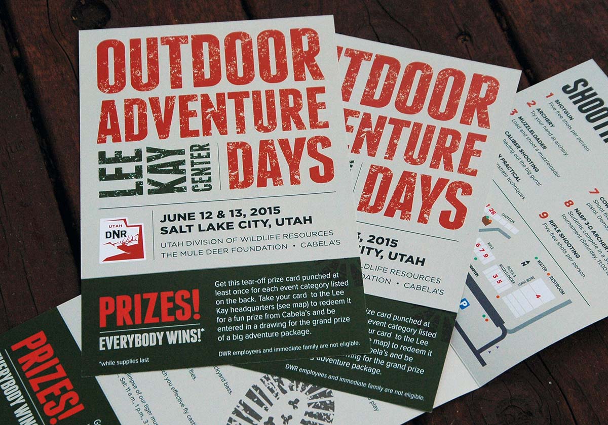 Outdoor Adventure Days brochure